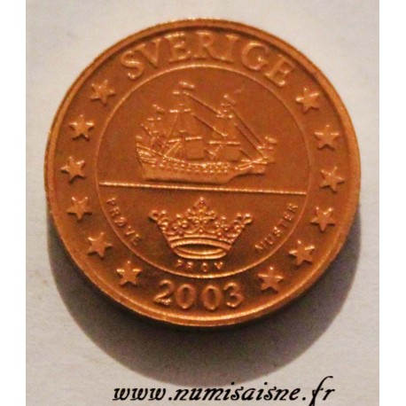 SCHWEDEN - X Pn1 - 1 CENT 2003 - PROBEMÜNZE