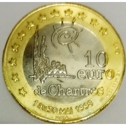 EURO CITIES - FRANCE - EURE-ET-LOIRE - 28 - CHARTRES - 10 EURO 1998