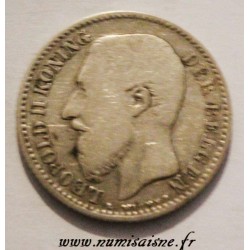 BELGIEN - KM 29 - 1 FRANC 1887 - Legende in Niederländisch