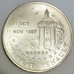 FRANCE - 37 - INDRE-ET-LOIRE - CHATEAU RENAULT - EURO CITIES - 20 EURO 1997