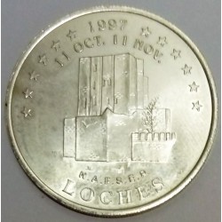 37- INDRE-ET-LOIRE - LOCHES - EURO DES VILLES - 20 EURO 1997 - CHÂTEAU