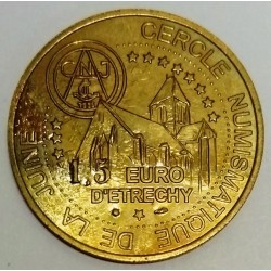 FRANKREICH - 91 - ESSONNE - ETRECHY  - EURO VON STADT - 1.5 EURO 1996 - NUMISMATISCHER CLUB DER JUNE