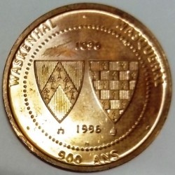 59 - NORD - WASQUEHAL - EURO DES VILLES - 2 EURO 1996