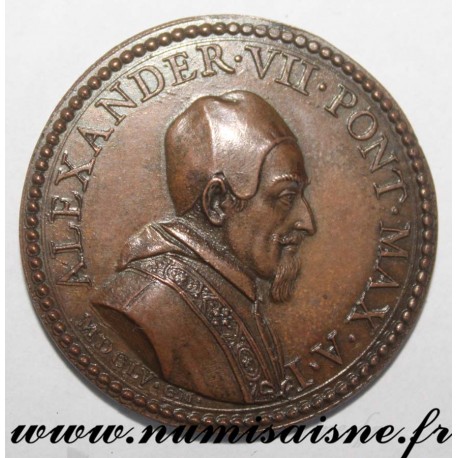 MEDAILLE - VATICAN - 1655 - PAPE ALEXANDER VII 1655 - 1667