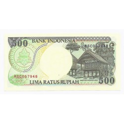 INDONESIE - PICK 128 - 500 RUPIAH - 1992