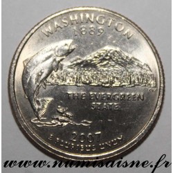 ETATS UNIS - KM 397 - 1/4 DOLLAR 2007 D - Denver - WASHINGTON