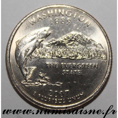 UNITED STATES - KM 397 - 1/4 DOLLAR 2007 D - Denver - WASHINGTON