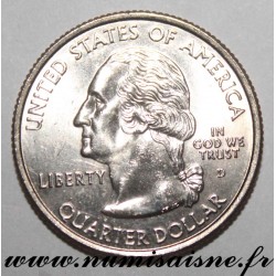 ETATS UNIS - KM 371 - 1/4 DOLLAR 2005 D - Denver - MINNESOTA