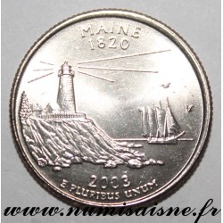 UNITED STATES - KM 345 - 1/4 DOLLAR 2003 P - Philadelphia - MAINE