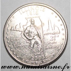 UNITED STATES - KM 343 - 1/4 DOLLAR 2003 D - Denver - ILLINOIS