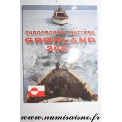 GROENLAND - COFFRET EURO PROTOTYPE - 8 PIÈCES - ESSAI  - 2004