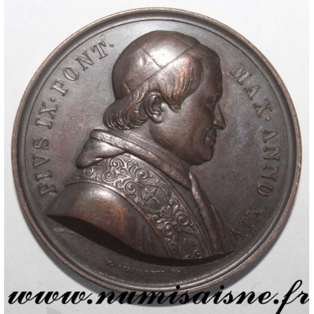 MEDAILLE - VATIKAN - 1856 - PAPSTE PIUS IX - 1846 - 1878