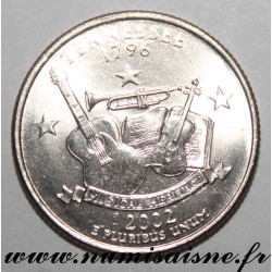 ETATS UNIS - KM 331 - 1/4 DOLLAR 2002 D - Denver - TENNESSEE