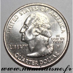 ETATS UNIS - KM 321 - 1/4 DOLLAR 2001 D - Denver - VERMONT