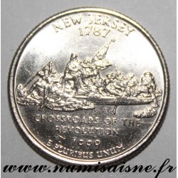 VEREINIGTE STAATEN - KM 295 - 1/4 DOLLAR 1999 D - NEW JERSEY