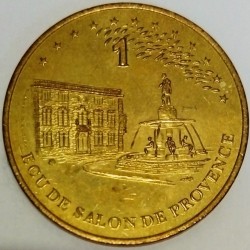 FRANKREICH - 13 - BOUCHES-DU-RHÔNE - SALON-DE-PROVENCE - EURO VON STADT - 1 ECU 1995