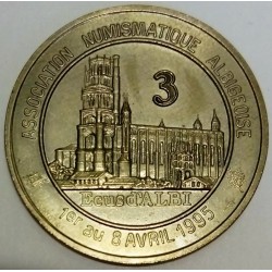 FRANKREICH - 81 - TARN - ALBI - EURO VON STADT - 3 ECUS 1995 - NUMISMATISCHE VEREINIGUNG