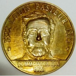 FRANKREICH - 39 - JURA - DOLE - ECU VON STADT - 3 ECUS 1995 - LOUIS PASTEUR 1822-1895