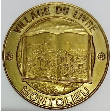 11 - AUDE - MONTOLIEU - ECU DES VILLES - 1 ECU 1994 - VILLAGE DU LIVRE