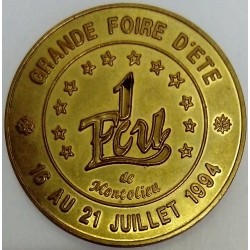 FRANKREICH - 11 - AUDE - MONTOLIEU - ECU DES VILLES - 1 ECU 1994 - DORF DES BUCHES