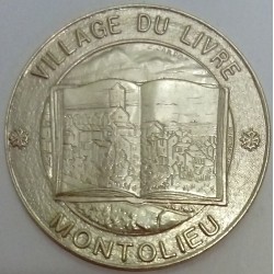 11 - AUDE - MONTOLIEU - ECU DES VILLES - 25 ECUS 1994 - VILLAGE DU LIVRE