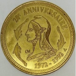 NUMISMATIQUE ET CHANGE - 1 ECU 1992 - 20 ANS