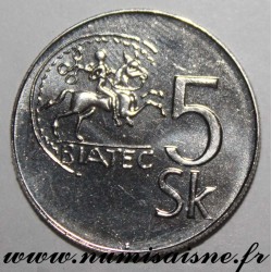 SLOVAKIA - KM 14 - 5 KORUNA 2004