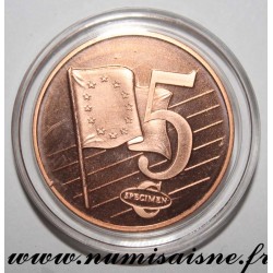 VATICAN - 5 CENT 2011 - BENOIT XVI - ESSAI