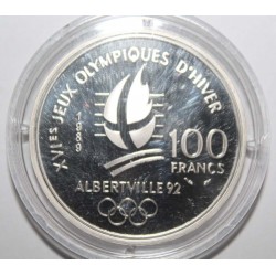 GADOURY C3 - XVIe WINTER OLYMPICS GAMES - 100 FRANCS 1989 - FIGURE SKATING