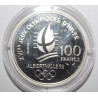 GADOURY C3 - XVIe JEUX OLYMPIQUES D'HIVER - 100 FRANCS 1989 - PATINAGE ARTISTIQUE