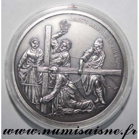 MEDAILLE -  CHRISTS CARRYING OF THE CROSS