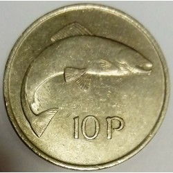 IRLAND - KM 23 - 10 PENCE 1975