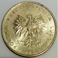 POLEN - Y 152.1 - 10 ZLOTYCH 1986 - ADLER