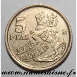 ESPAGNE - KM 981 - 5 PESETAS 1997 - ILES BALEARES