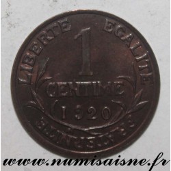 FRANKREICH - KM 840 - 1 CENTIME 1920 - TYP DUPUIS