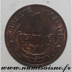 GADOURY 90 - 1 CENTIME 1911 - TYPE DUPUIS - KM 840