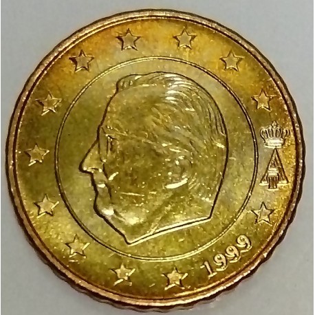 BELGIUM KM 227 10 EURO CENT 1999 ALBERT II