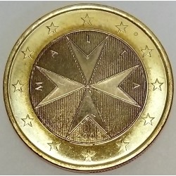 MALTA - KM 131 - 1 EURO 2008 - KREUZ VON MALTA