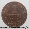 GADOURY 107 - 2 CENTIMES 1912 - TYPE DUPUIS - KM 841