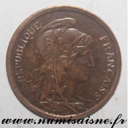 GADOURY 107 - 2 CENTIMES 1912 - TYPE DUPUIS - KM 841