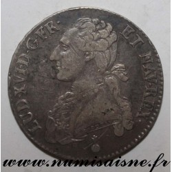 FRANCE - Gad 355 - LOUIS XVI - 1/2 ECU WITH OLIVE BRANCHES - 1790 AA - Metz