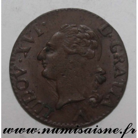 FRANKREICH - Gad 348 - LUDWIG XVI - LIARD - 1782 W - Lille