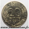 FRANKREICH - KM 930 - 20 CENTIMES 1990 - TYP MARIANNE