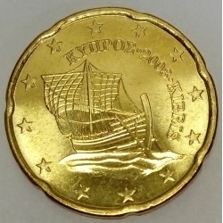 CYPRUS - KM 82 - 20 EURO CENT 2008 - BOAT OF KYRENIA