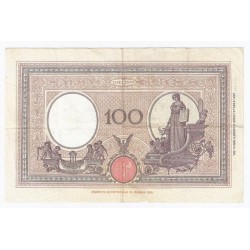 ITALY - BILLET DE 100 LIRE DU 17.10.1934 - VF +