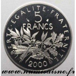 FRANCE - KM 926a - 5 FRANCS 2000 - TYPE SOWER