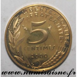 FRANCE - KM 933 - 5 CENTIMES 2000 - TYPE MARIANNE