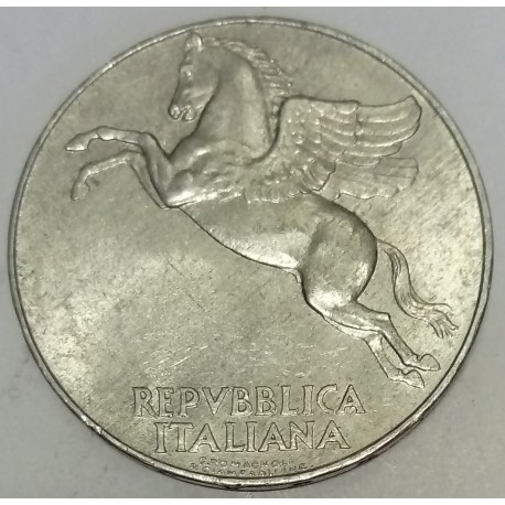 ITALIEN - KM 90 - 10 LIRE 1950 - PEGASE - Geflügelpferd