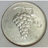 ITALY - KM 89 - 5 LIRE 1950 - GRAPE