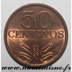 PORTUGAL - KM 596 - 50 CENTAVOS 1979